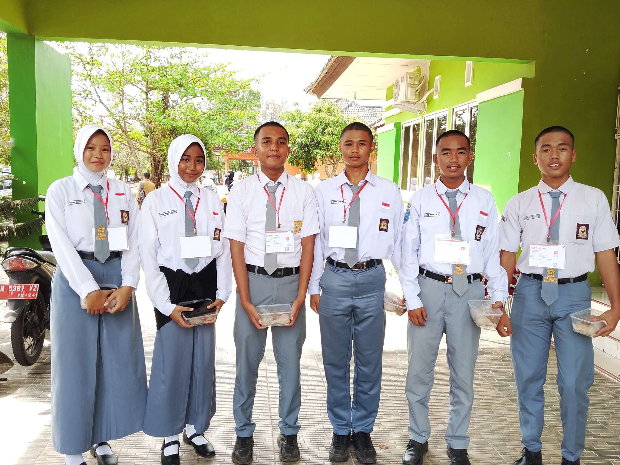 Calon Paskibraka SMAN 1 Pulau Besar Lulus Tahap 3